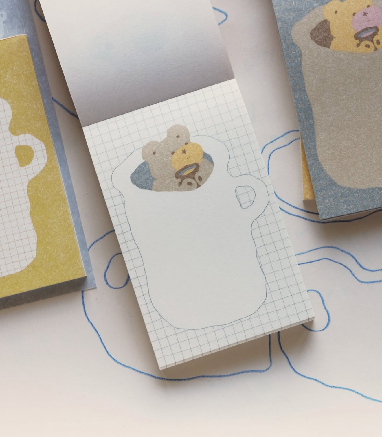 Bighands Rainy Days Collection Memo Pads / 5 Designs