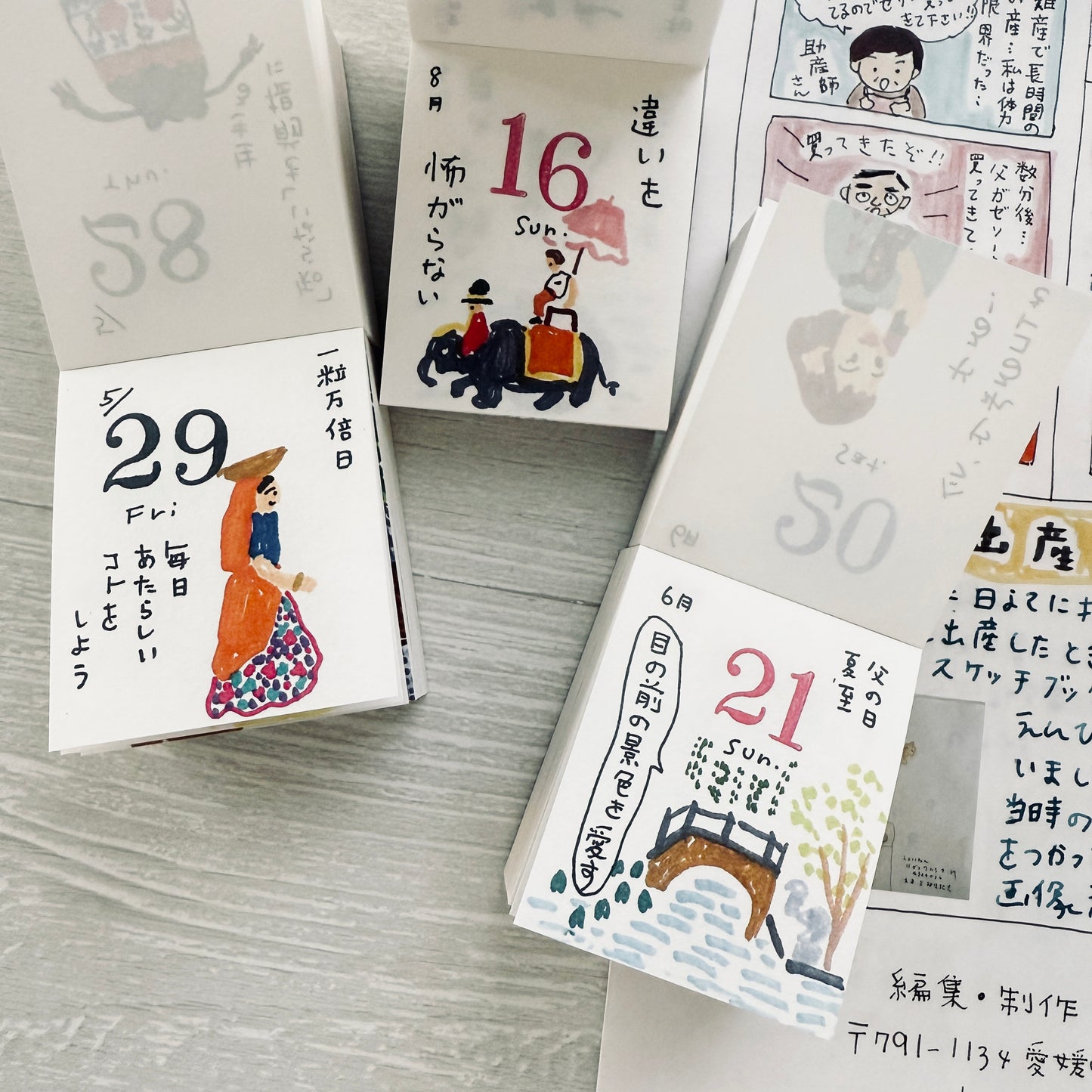 2026 Life Editing Mini Daily Calendar