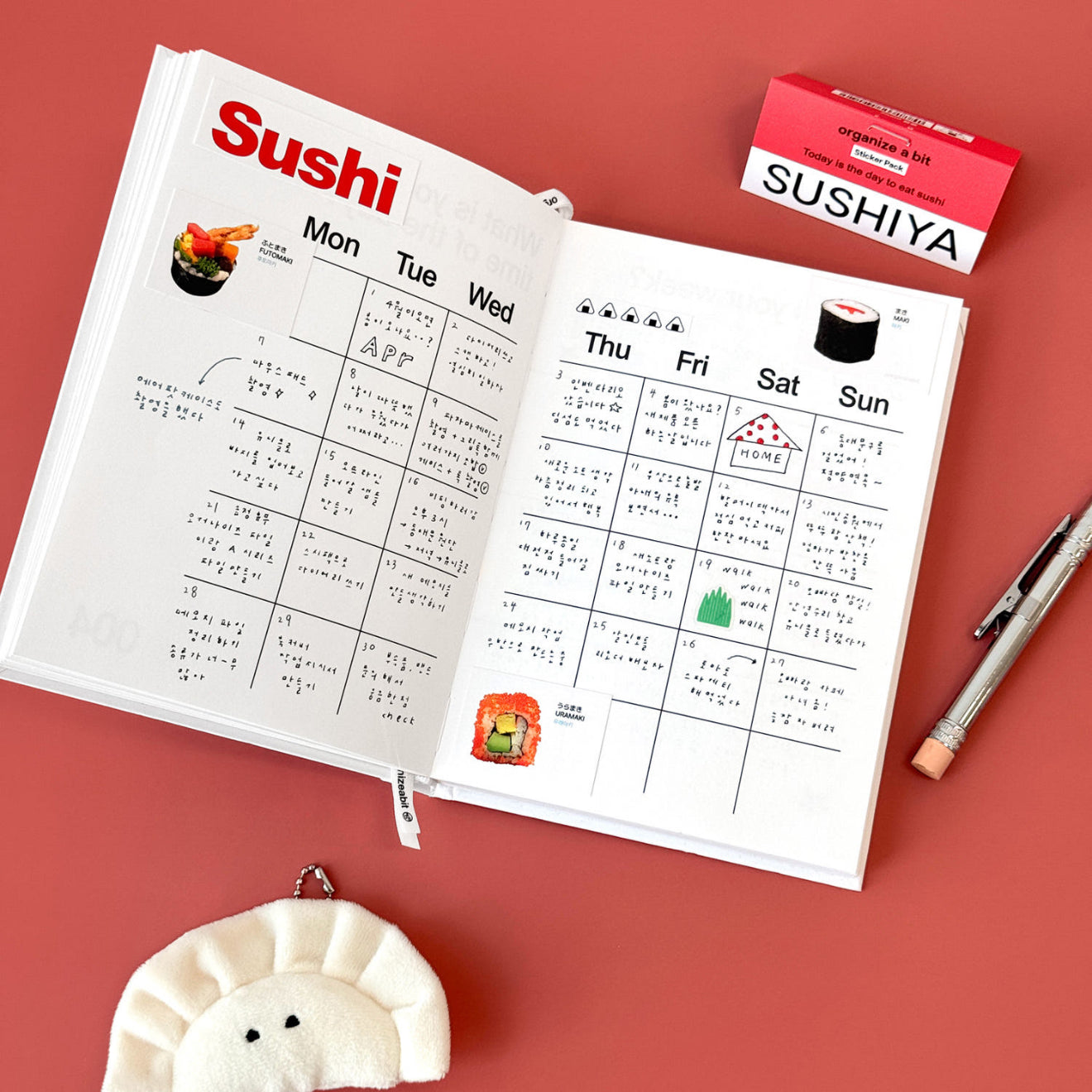 Organize a bit Sushiya Pack