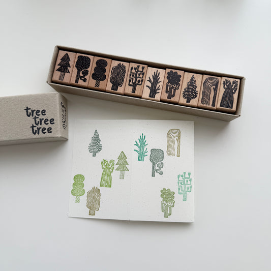 Tree Stamp Set