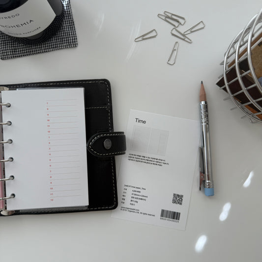 Organize a bit Pocket Ring Journal Refill / Daily