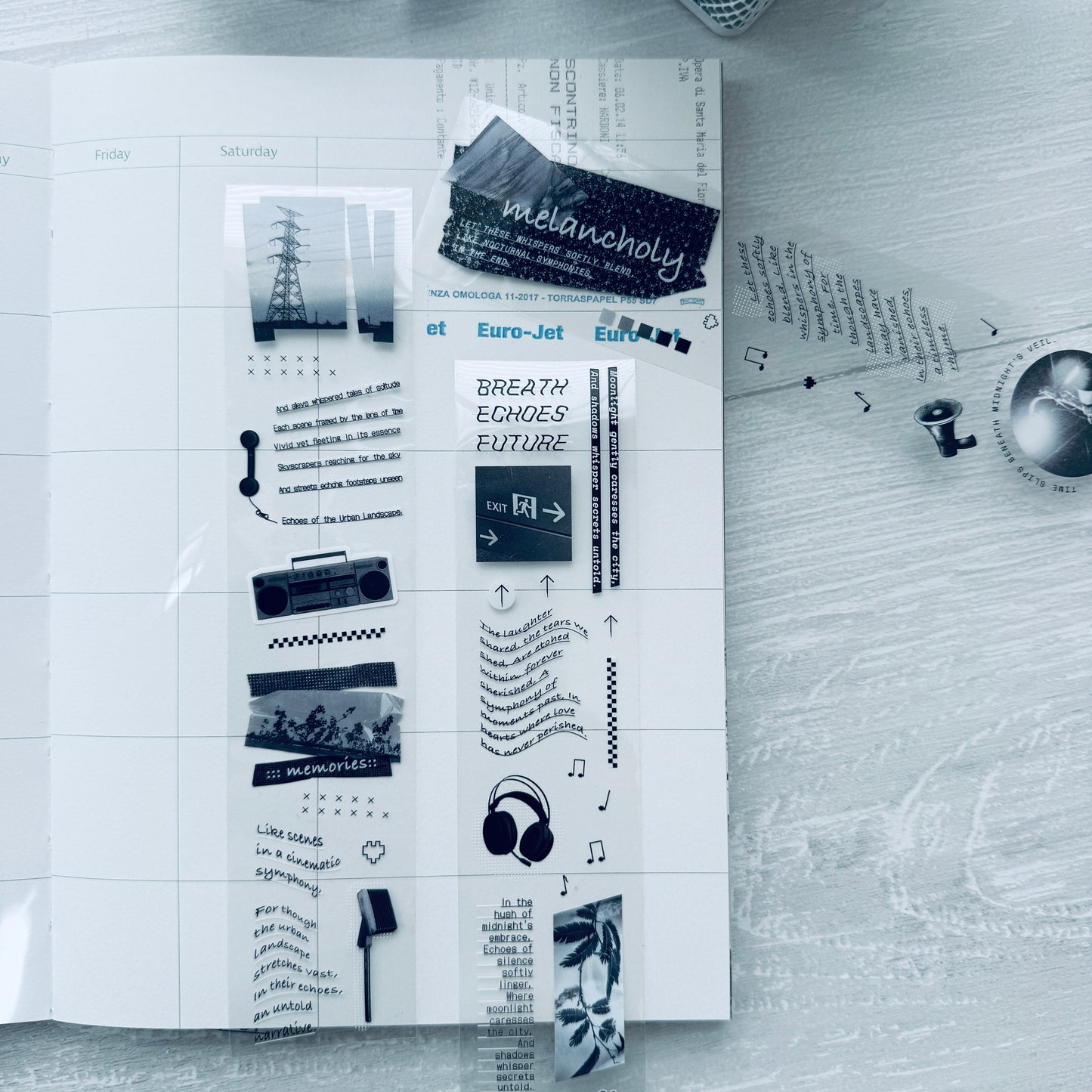 Asteroid B-610 Echo Blue Matte PET Tape