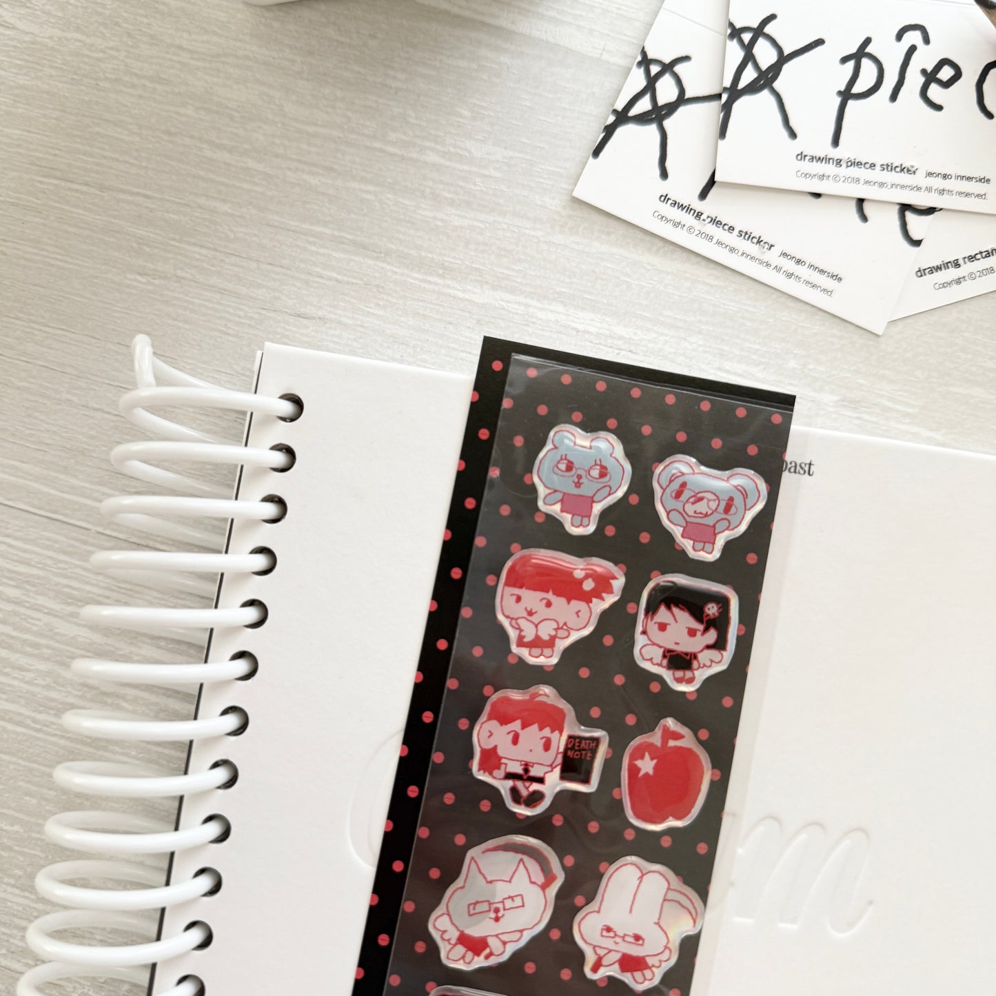 Jeongo Innerside x Monan Collaborate Sticker Collection / 10 Designs