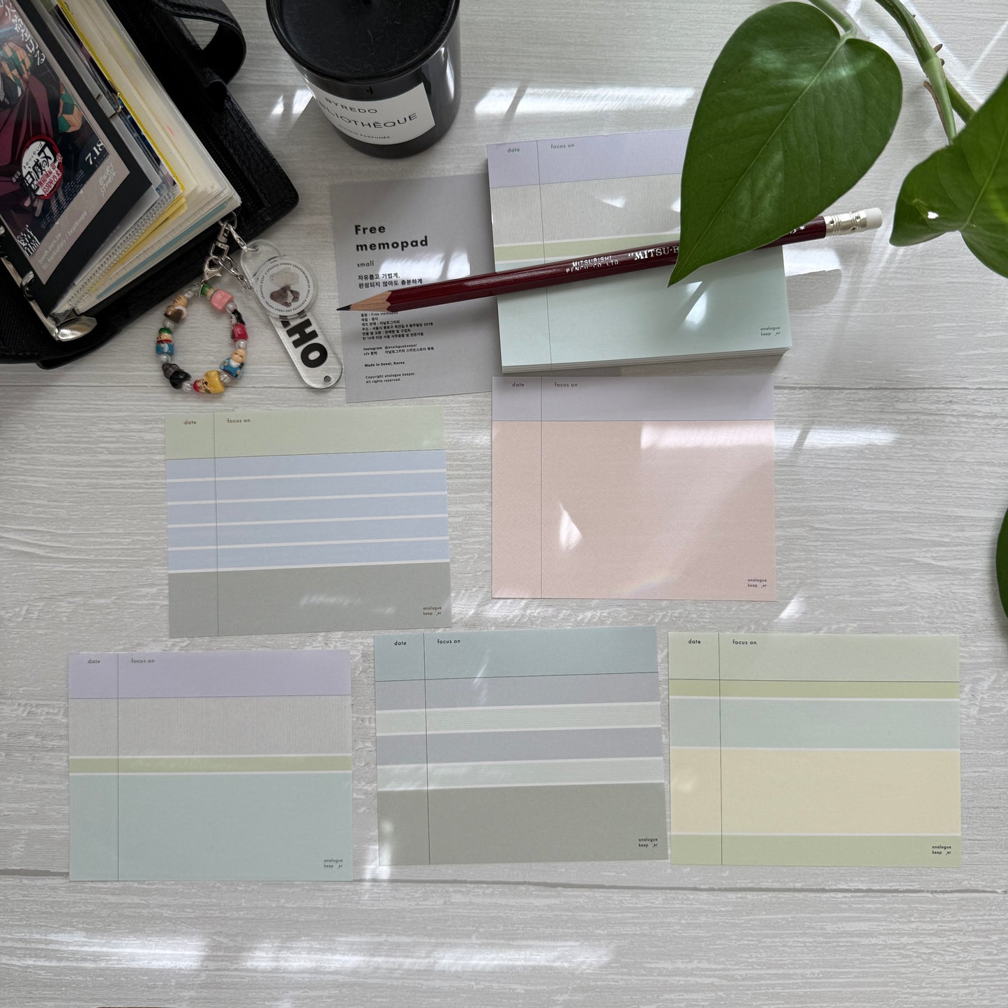 Analogue Keeper 2025 NEW Free Memo / 3 Sizes