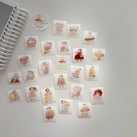 Dodolulu Seasons Quartet (Vol.1 to Vol. 4) | Washi Paper