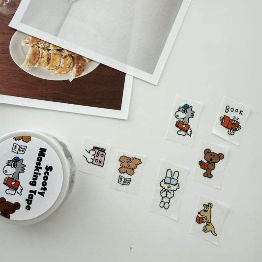 Scooty Studio Library Masking Tape