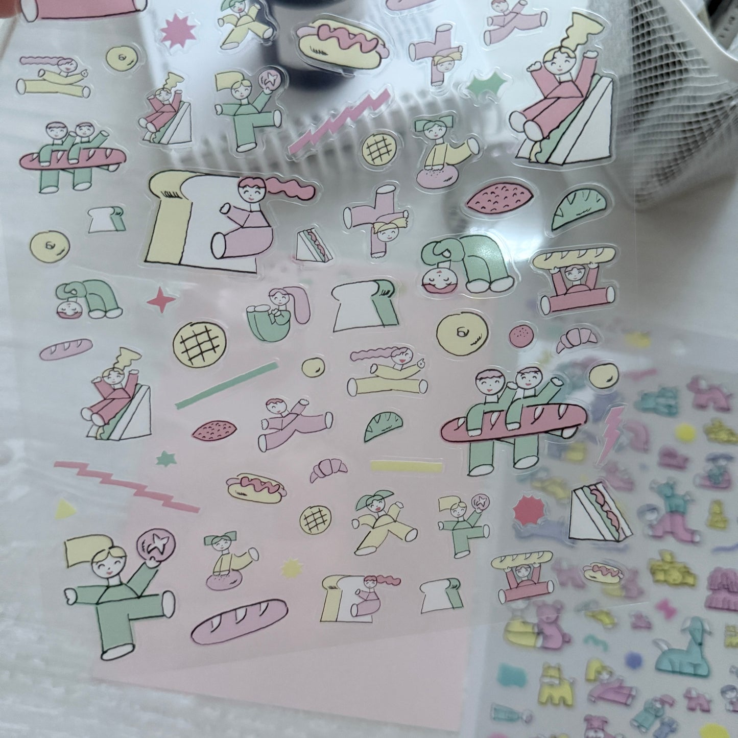 Cozyca Nishiwaki Tadashi Large Sticker Sheet / 2 Designs