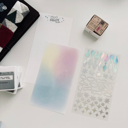 Kurukynki MOD Shape Sticker / 2 Designs