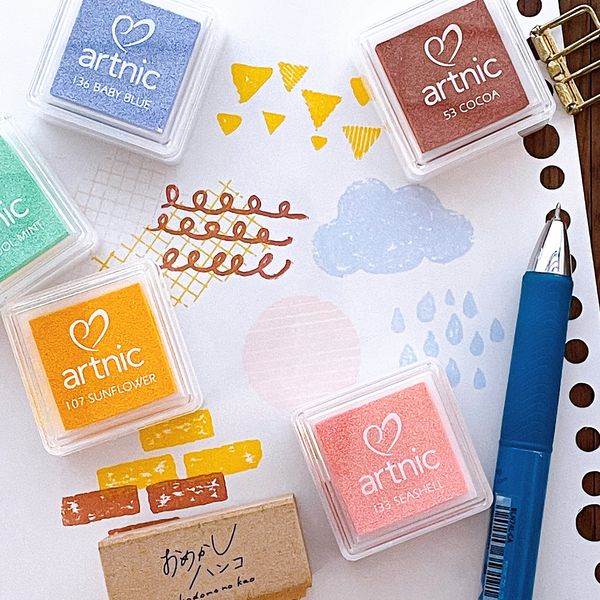 Kodomo No Kao Pattern Rubber Stamps / 6 Designs