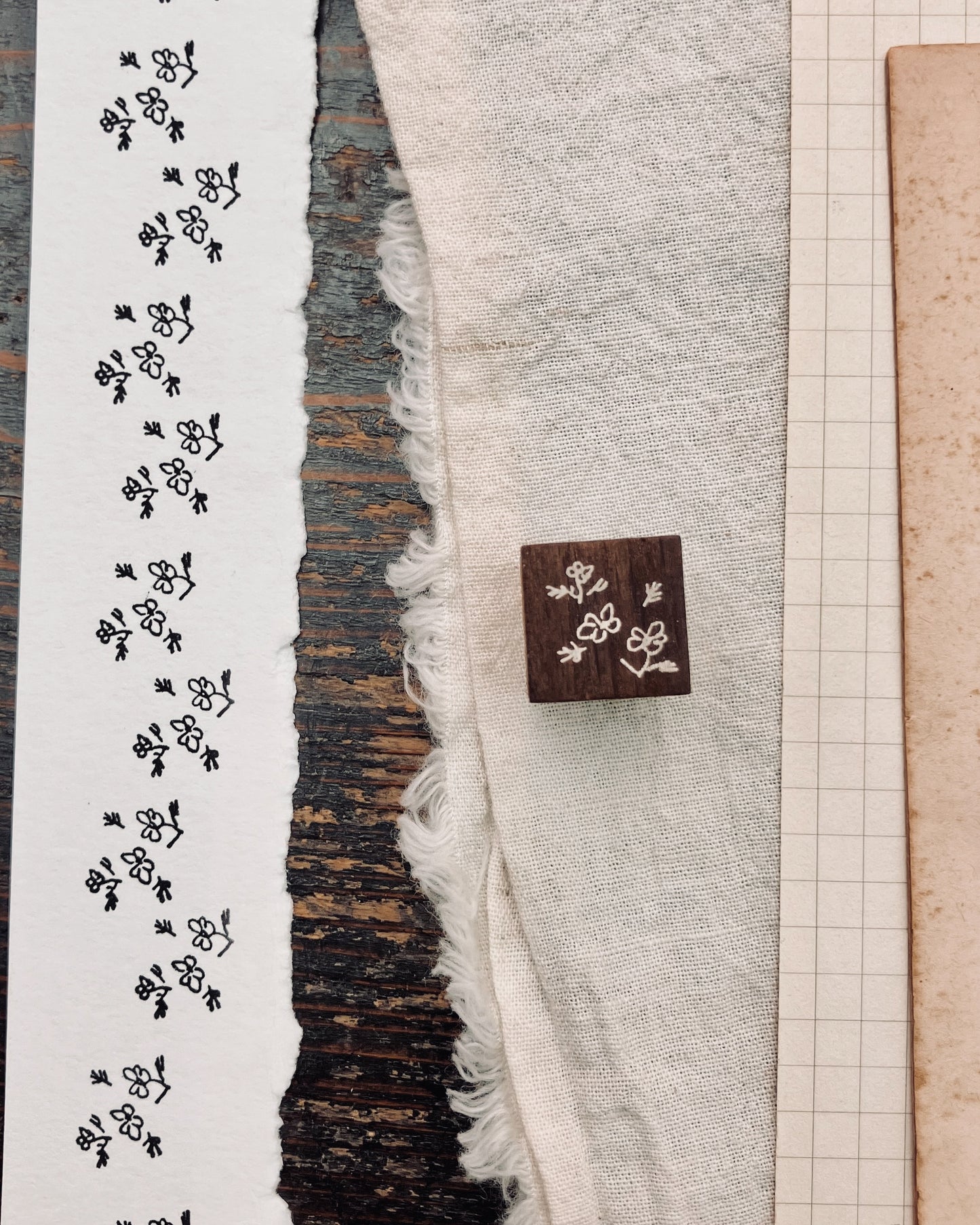 Somesortof.fern 2025 Autumn (NEW) Rubber Stamp / Cosmos