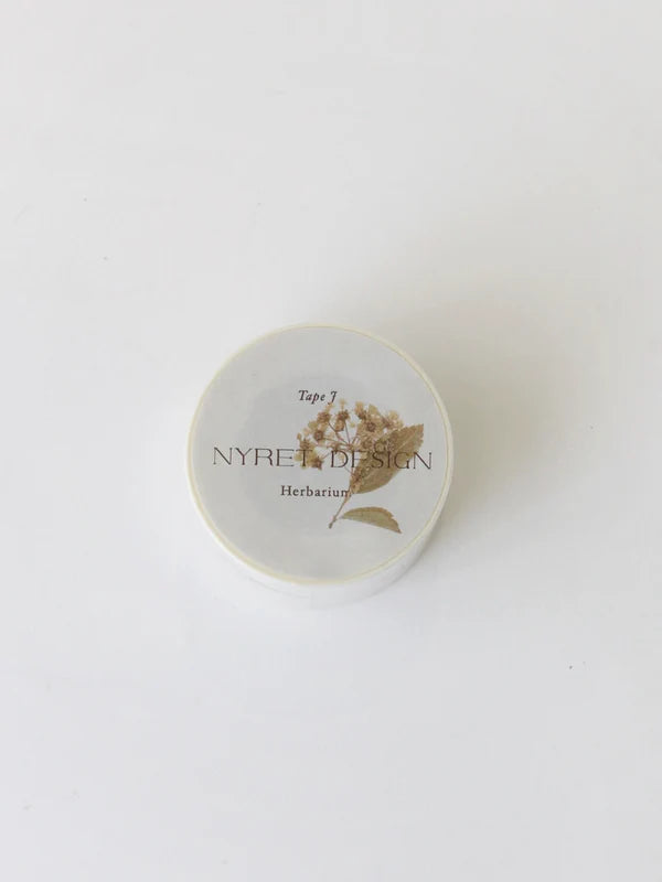 Nyret Vol. 10 Daily Aesthetic Series Washi Tape / Herbarium