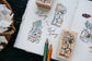 OURS Good Morning / Good Night Rubber Stamp Set