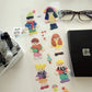 Sosom room Winter Date Hologram Sticker Sheet