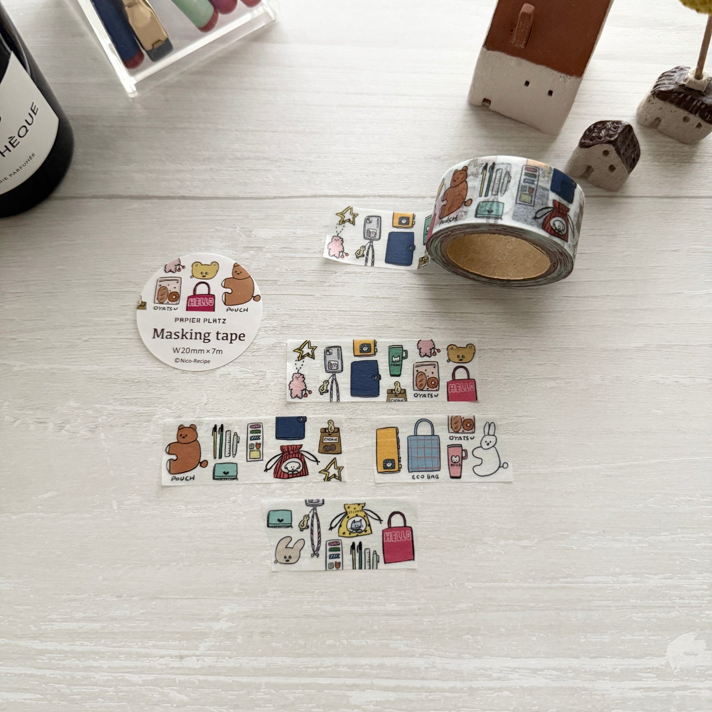 25. recipe x Papier Platz Masking Tape / Inside the bag