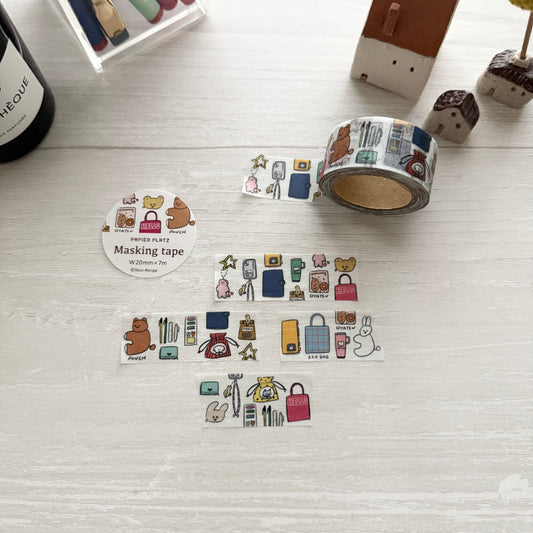 25. recipe x Papier Platz Masking Tape / Inside the bag