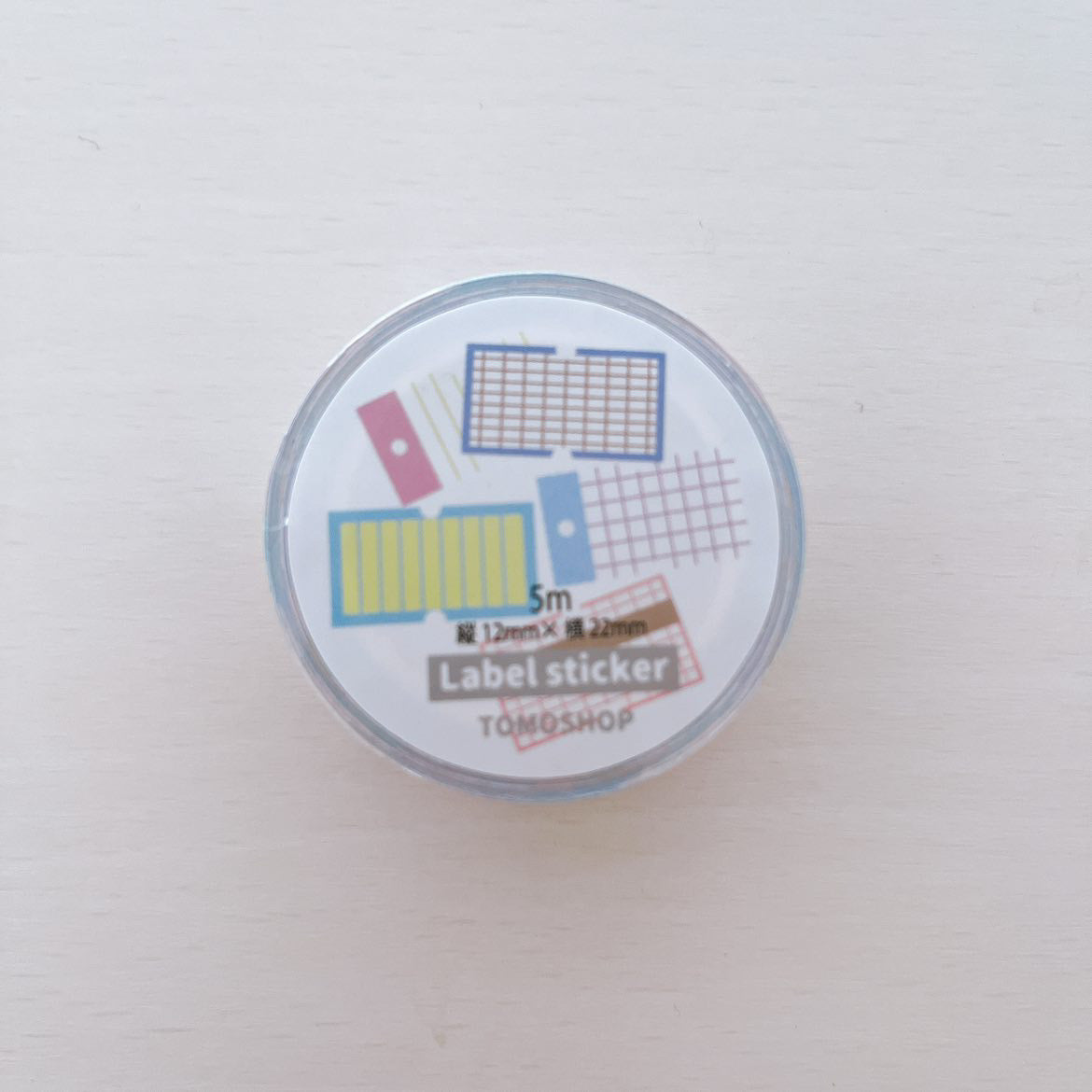 [ PRE-ORDER ONLY ] Tomoshop Label Sticker Roll / 2 Designs
