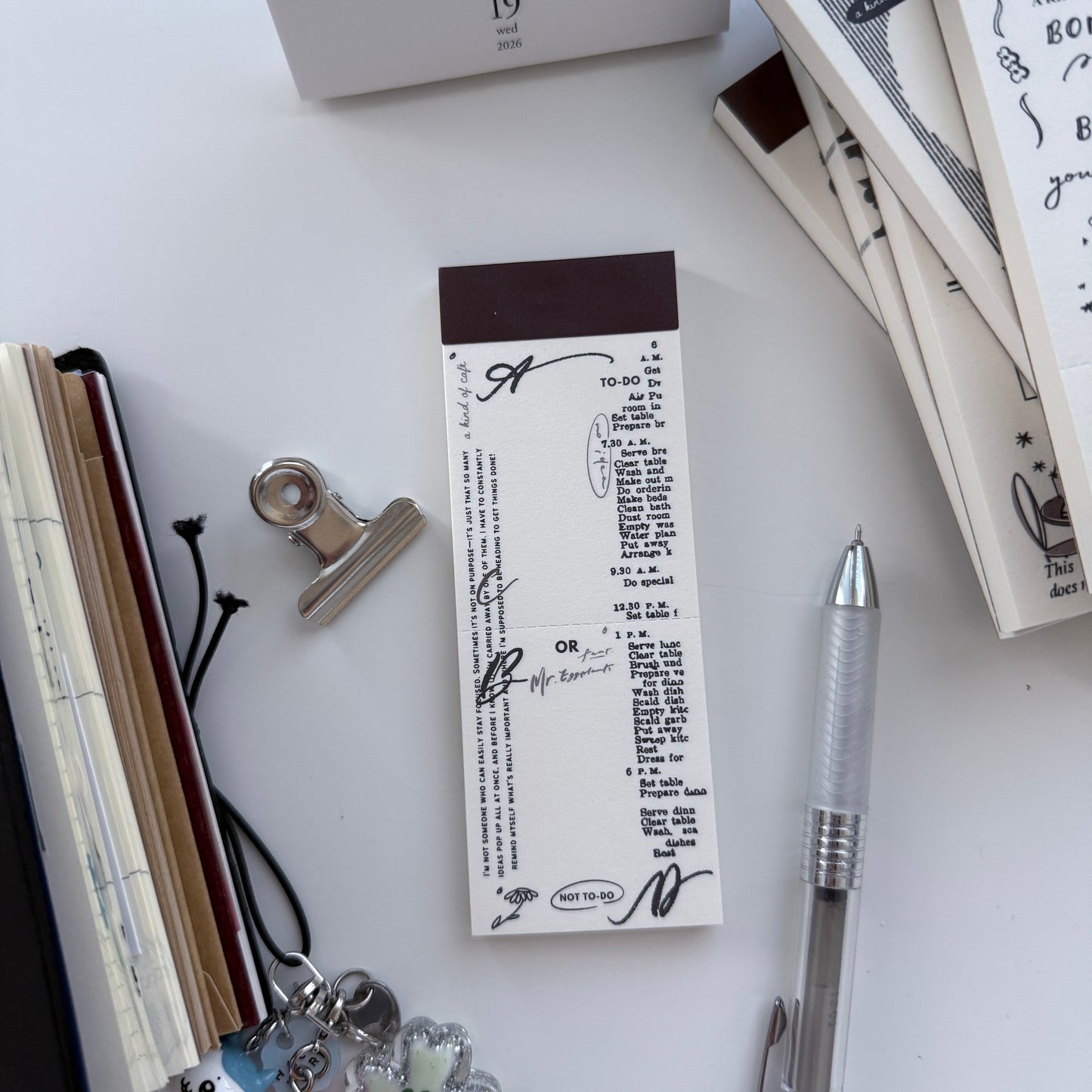A Kind of Cafe Memo Pads / 8 Designs