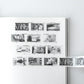 202hosil Vintage Film Masking Tape / Black & White