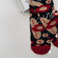 A Kind of Café Women's Joyful Socks / Red