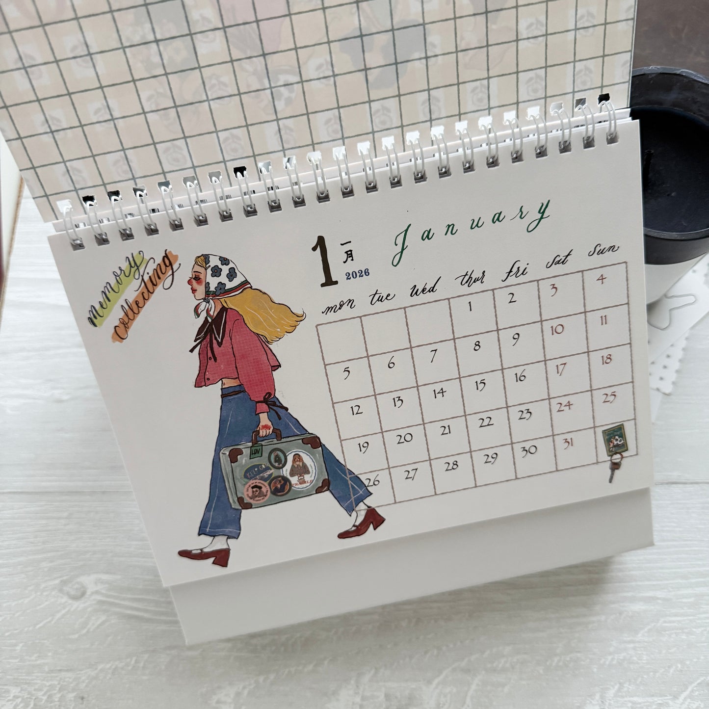 La Dolce Vita 2026 Desktop Calendar