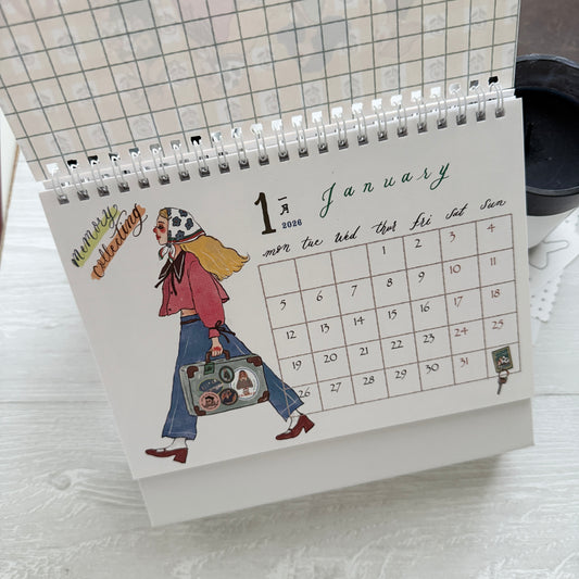 La Dolce Vita 2026 Desktop Calendar