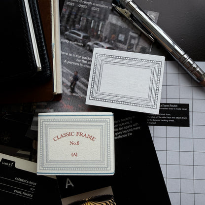 kurukynki Dream Ledger Classic Frame Rubber Stamp / Large
