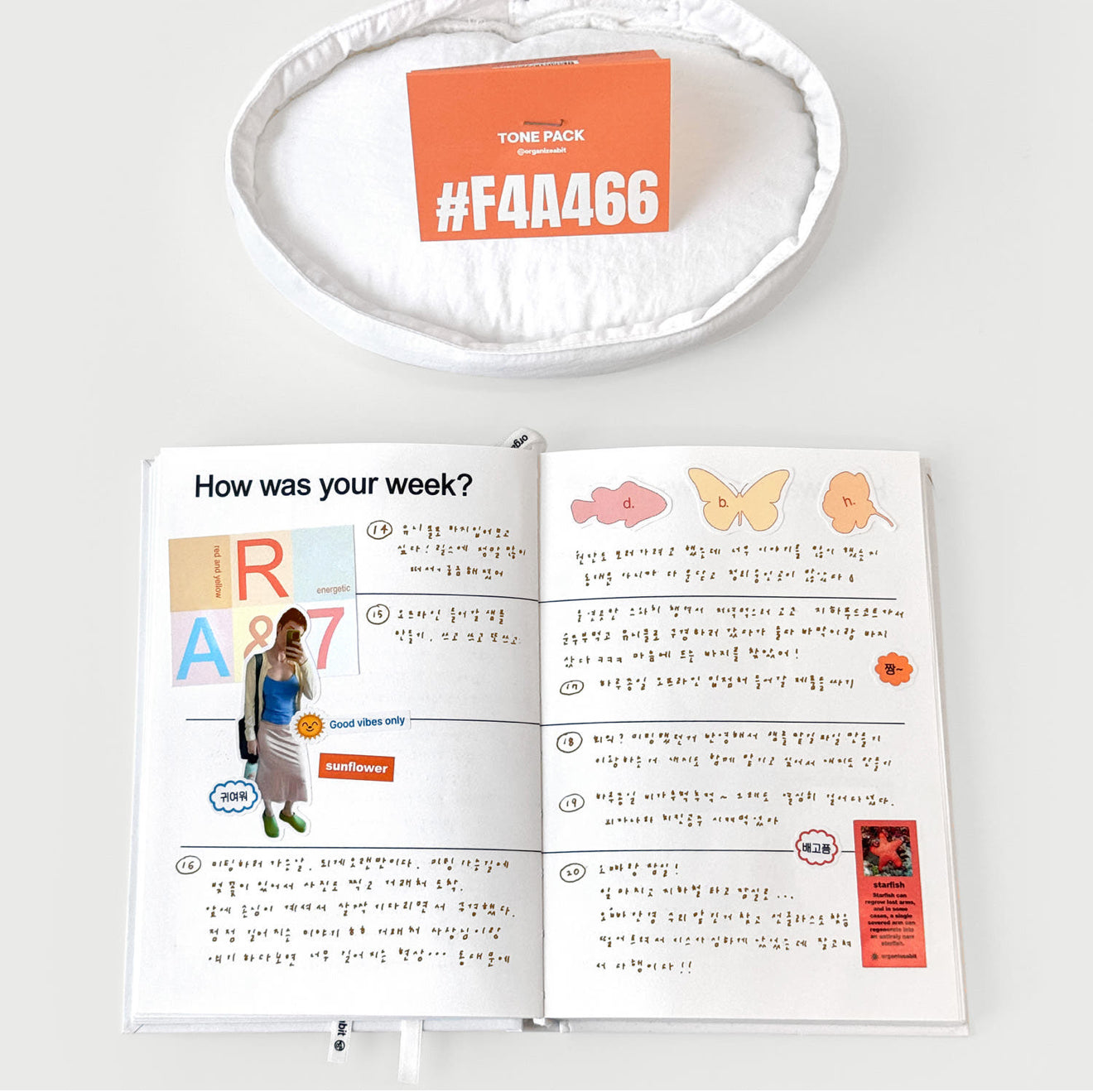 Organize a bit Tone Pack Orange #F4A466