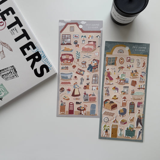 MIND WAVE My Home Series Sticker / 4 Designs