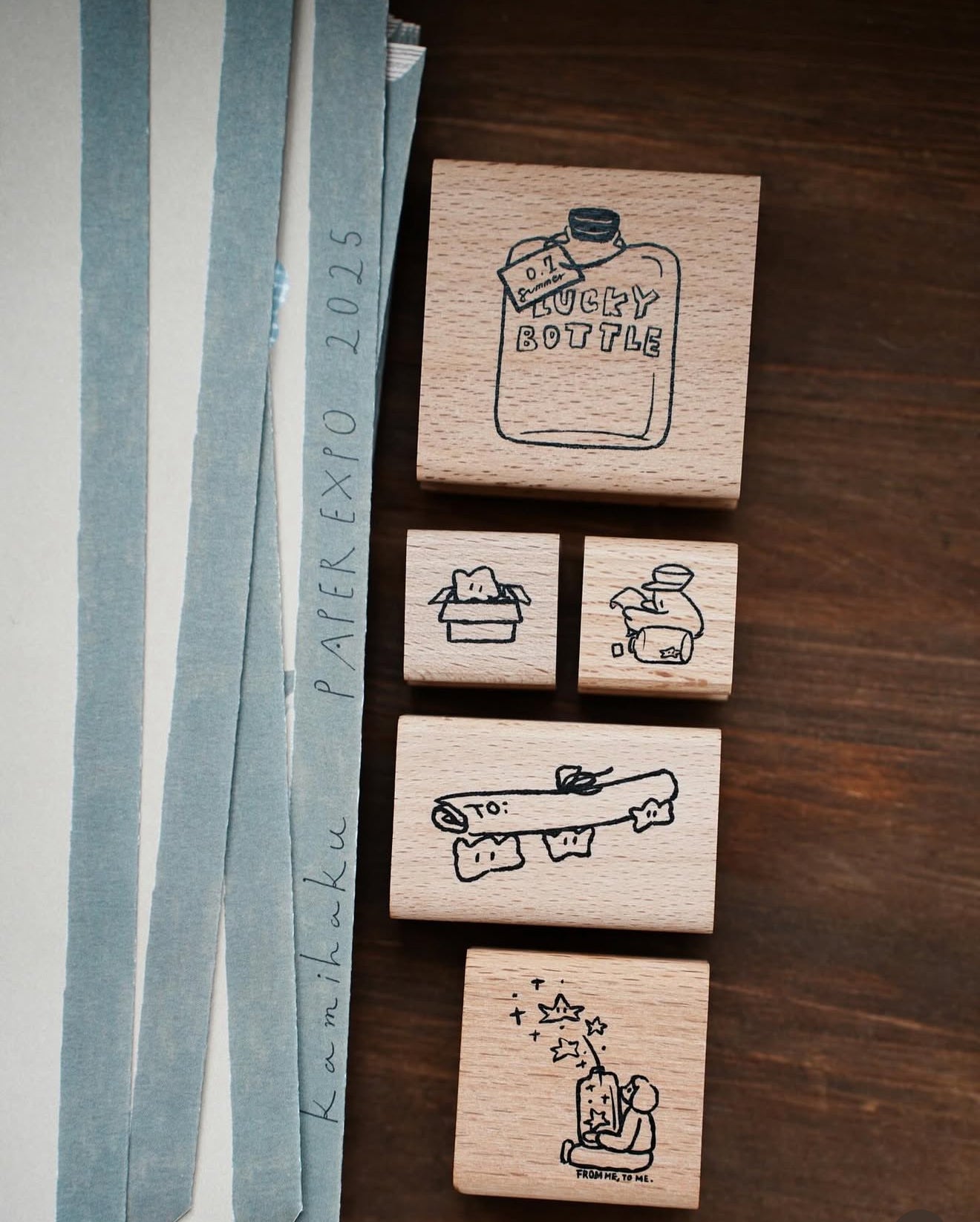 Yamadoro x Tokyo Kamihaku 2025 Limited Stamp Desgisns