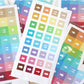 Organize a bit Colorful Arrow Sticker