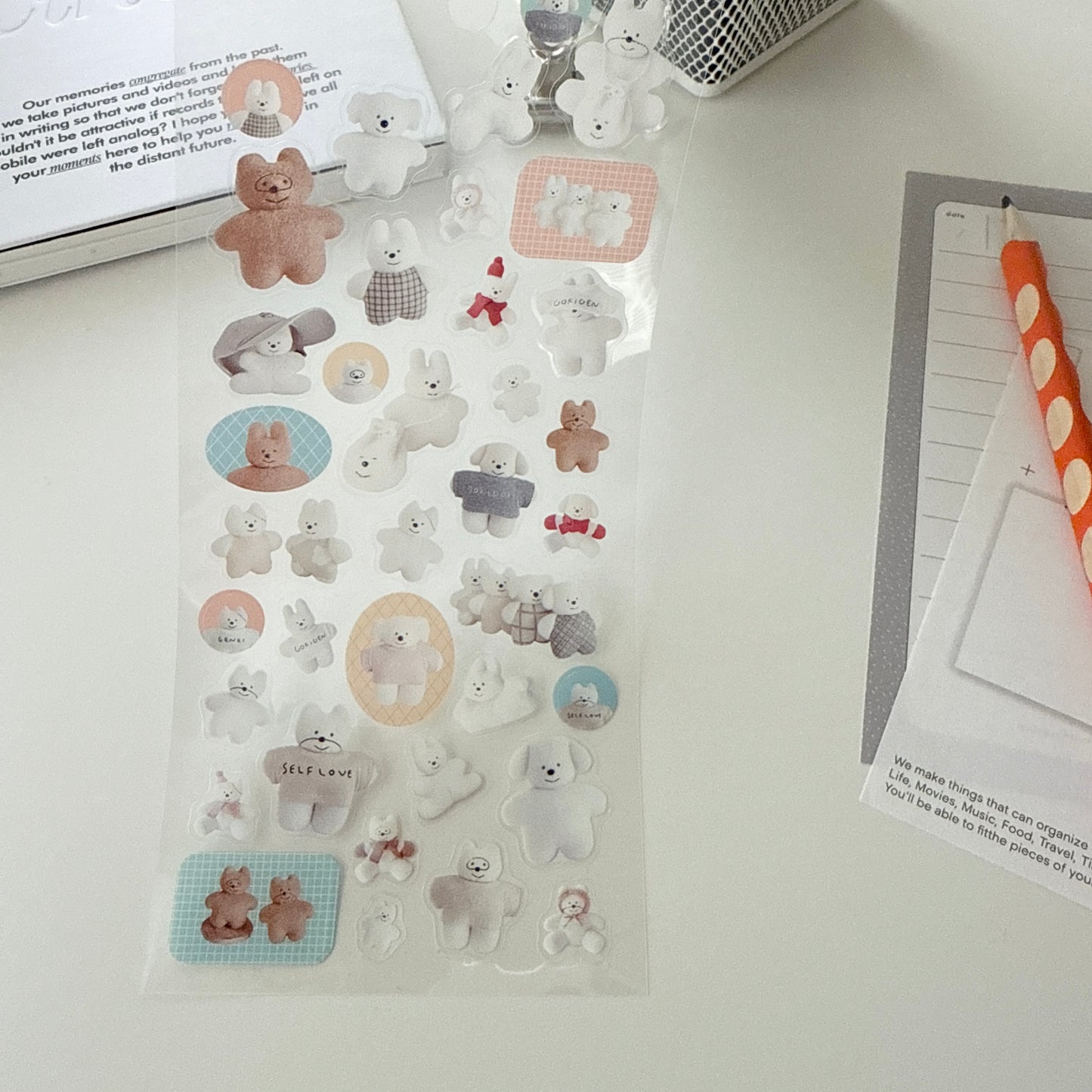 Creators Circus Sticker Sheet / Haruchan & Neonmoon
