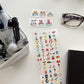 Sosom room Nemonemo Clear PET Sticker Sheet / March