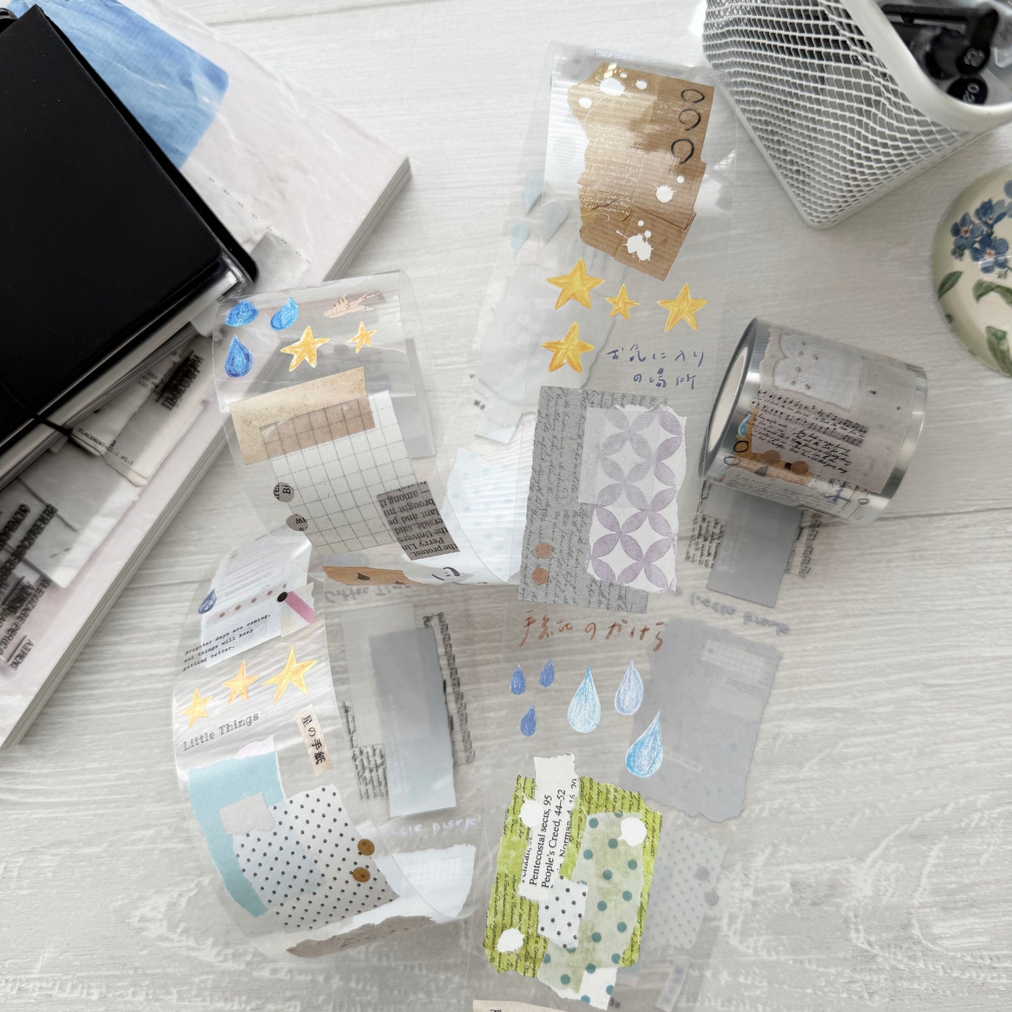 Asteroid B-610 Paper Language PET Tape