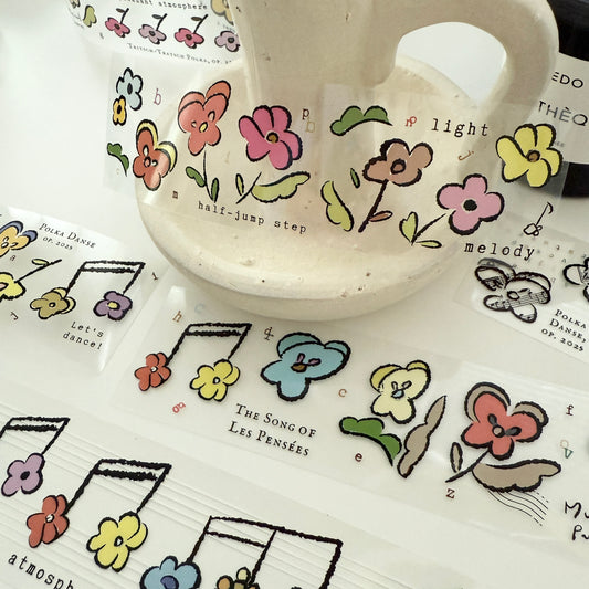 A kind of café The Song of Les Pensées PET Tape