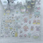 Cozyca Noriyuki Echigawa Large Sticker Sheet / 2 Designs
