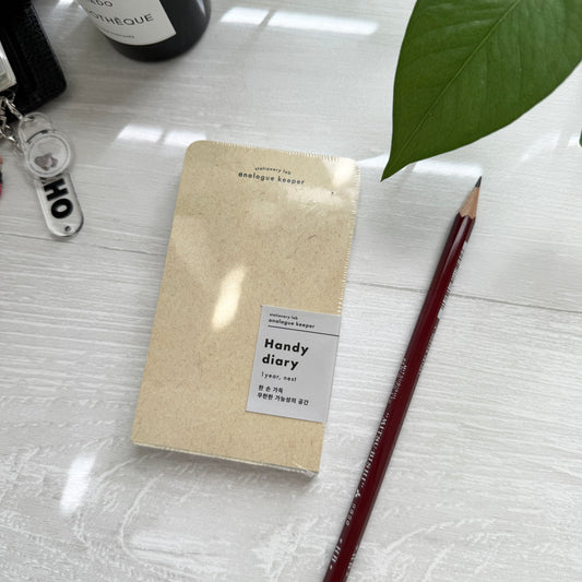 Analogue Keeper 2025 NEW Handy Diary / 1 Year