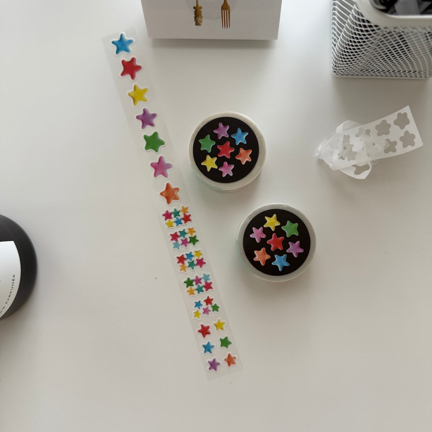 Sosom room Star Candy Glitter Sticker Roll