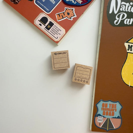 Stamp Marche Life Log Collection Stamp / Ink & Reading Log