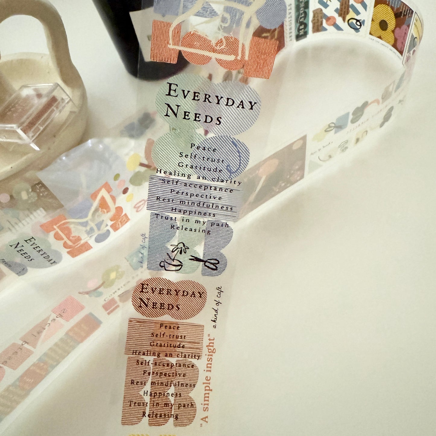 A kind of café NEW Happy Elements PET Tape | Revisit ver.