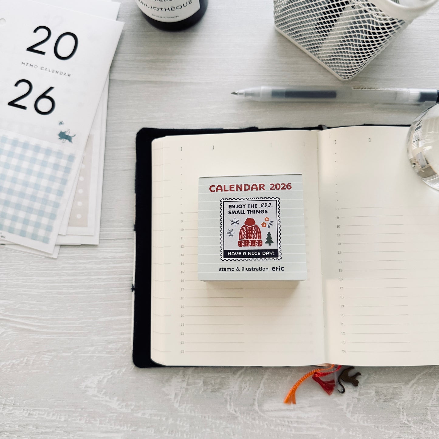 Eric  2026 Mini Daily Calendar