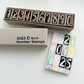 Number Stamp Set | C