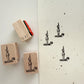 Yoko Kadokawa Candle Rubber Stamp