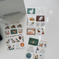 A Kind of Café Taste the Life Postal Transfer Sticker Pack