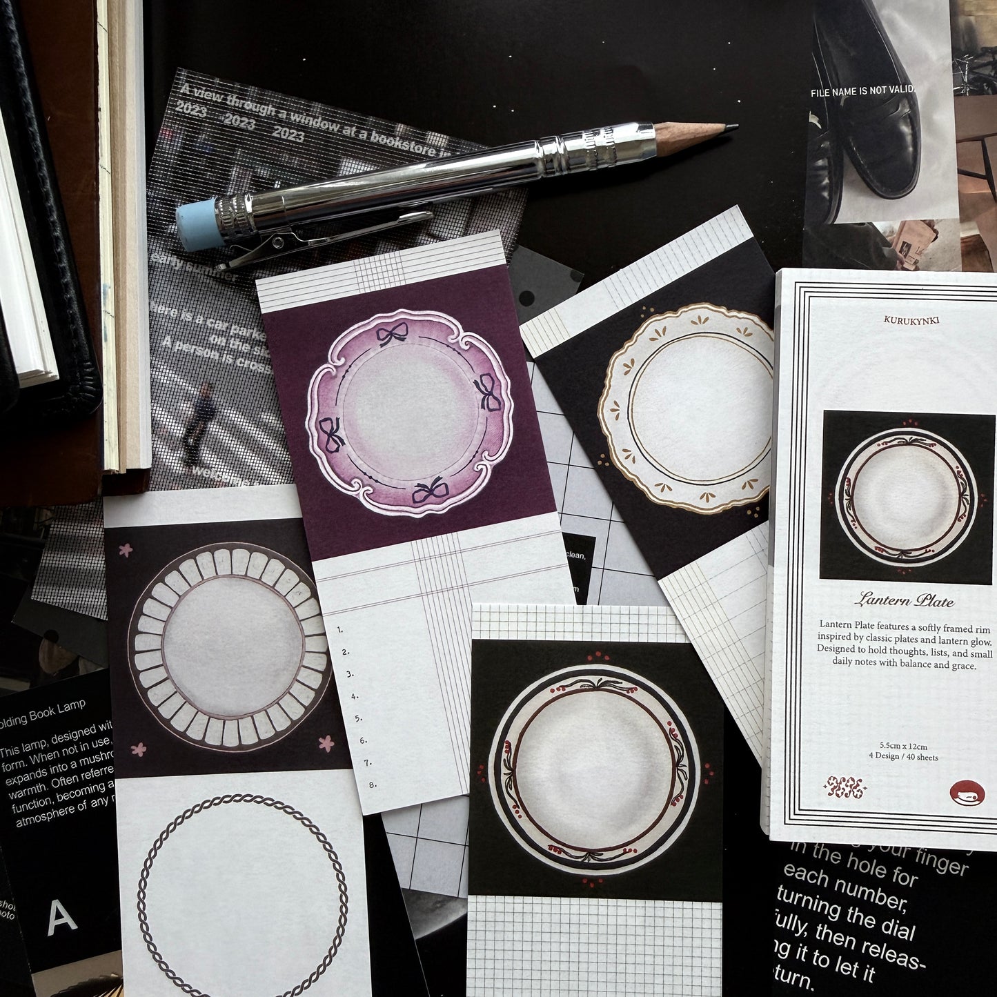 Kurukynki Loop & Lantern Memo / Lantern Plate