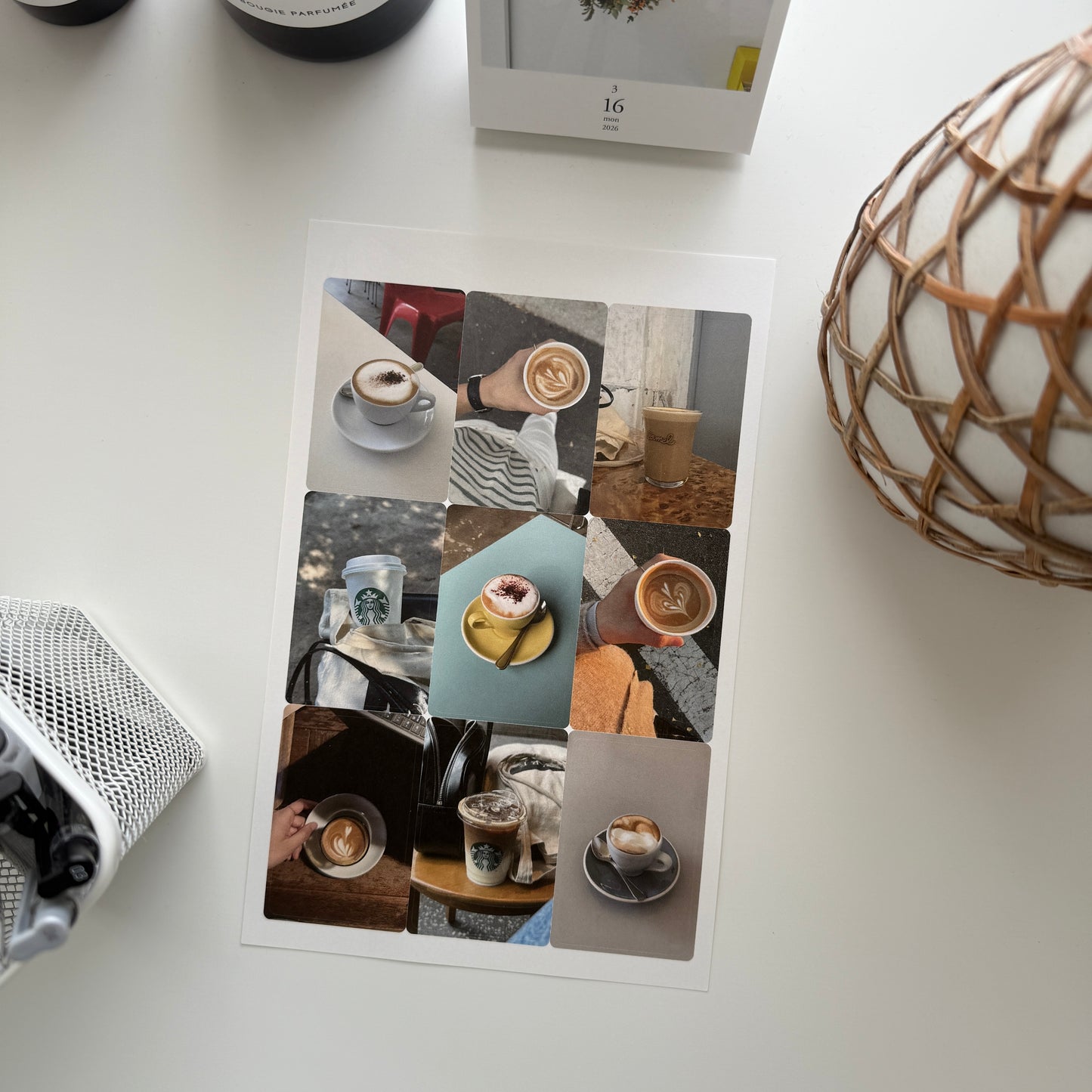 Kmmile Large Coffee Sticker Sheet (3)