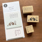 Stamp Marche Girl Stamp / 4 Designs
