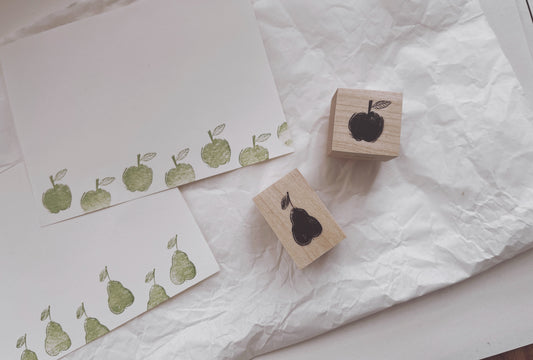 Penny Fei Apple & Pear Rubber Stamps