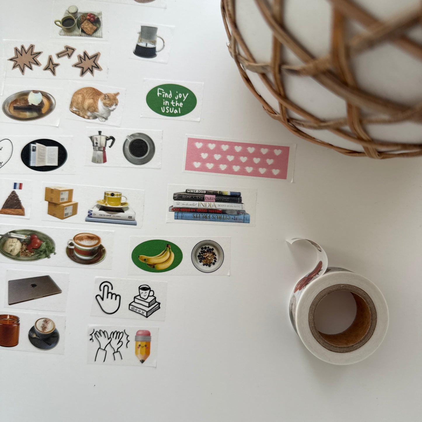 Kmmile Daily Objects Masking Tape