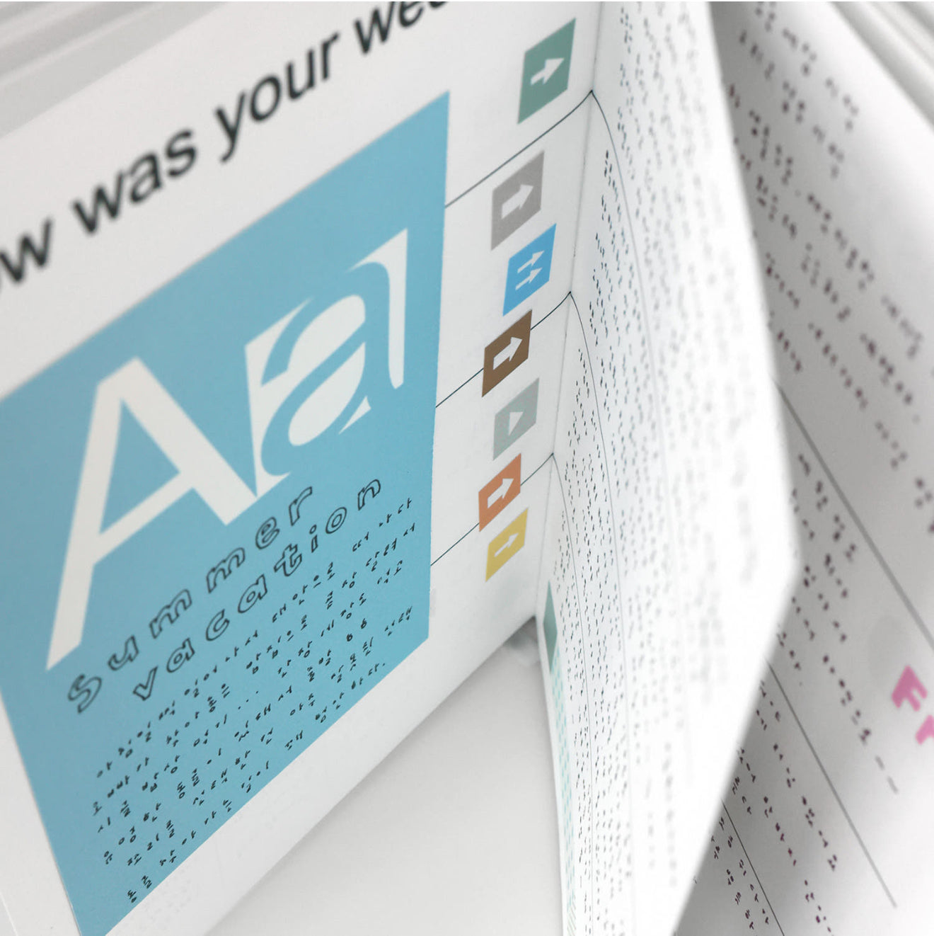 Organize a bit Colorful Arrow Sticker