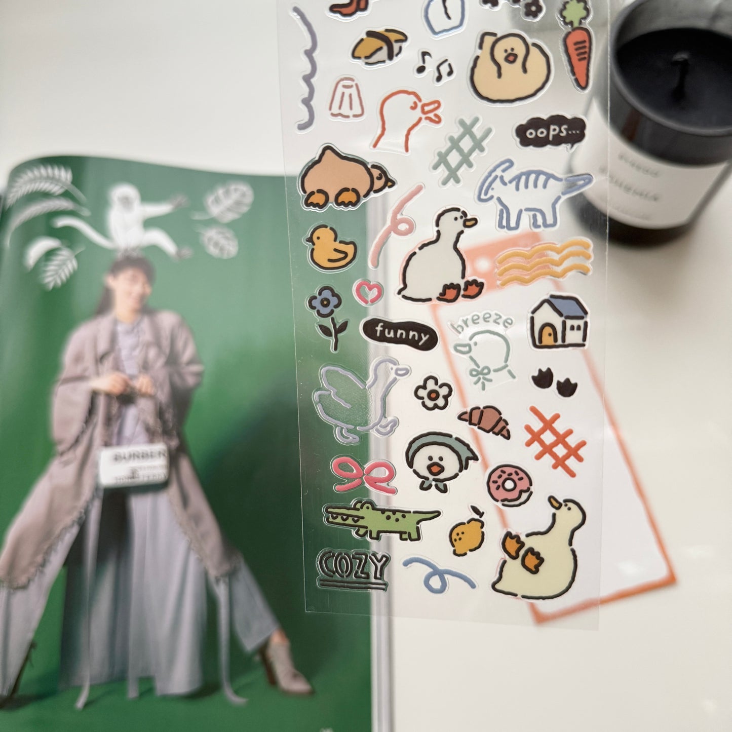 MIND WAVE SANO Waterproof Sticker / 6 Designs
